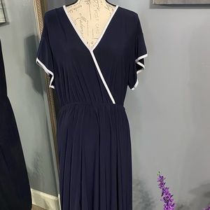 EST.1946 Blue and White Summer Dress,